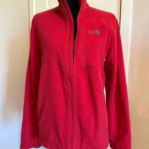 The North Face Vibrant Red Fleece Jacket